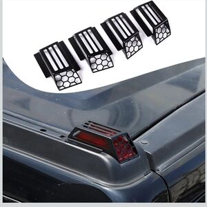 Black Tail Light Covers for Jeep